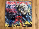 Iron Maiden The Number of The Beast 1986 UK Pressing Vinyl LP Record EMC3400