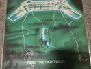 Metallica - 1st Press Vinyl - Green Cover - France - Ride The Lightning- Rare
