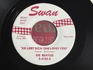 The Beatles 45 Record SIE LIEBT DICH (She Loves You) Swan repress