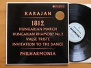 SAX 2302 ED1 Tchaikovsky 1812 Overture etc Karajan NEAR MINT Columbia 1st B/S