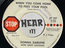 Badass Girl Country Mover A-Go Go 45 DONNA DARLENE When You Come Home STOP hear