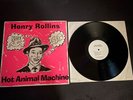 4 Vintage Henry Rollins Vinyl Records- Hot Animal Machine- Big Ugly Mouth