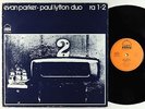 Evan Parker & Paul Lytton - Ra 1+2 LP - Ring Germany OG Press VG+
