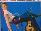 JOHNNY HALLYDAY ENCART PROMOTIONNEL ORIGINAL DU EP PHILIPS 432.761 