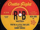 Danny Owens / Benny Spellman You're A Little Too Late / Ammerette - 45T x 1
