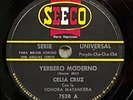 1955 CELIA CRUZ CON LA SONORA MATANCERA Yerbero Moderno 78 rpm SEECO 7530