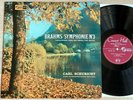CARL SCHURICHT Symphony No.3 BRAHMS 1962 ED1 CONCERT HALL STEREO LP MINT