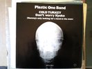 vinyl 45 w/ PS.    John Lennon/ P.O.B., Cold Turkey.   unplayed