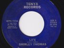 SHIRLEY THOMAS Life *M-* modern soul 45 cosmic disco ELECTRO synth boogie HEAR