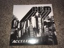 R.E.M. Accelerate Black And White Marble Vinyl LP 2023 REM Record Album In Hand