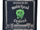 MOTÖRHEAD . vintage 1989 TOUR PATCH  Aufnäher Metal Slayer Iron Maiden Metallica