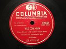 BLUES JOE WILLIAMS Wild Cow Moan /Please Don't Go COLUMBIA 37945 EE+ MISSISSIPPI
