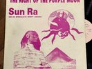 Sun Ra Night Of The Purple Moon 1st Saturn lp John Gilmore