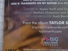 taylor swift vinyl Record 45 ***Teardrops On My Guitar*** #2387 Of 4000