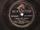 BLUES ARTHUR CRUDUP I Want My Lovin'/You Got To Reap RCA 20-2105 E-