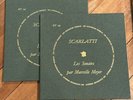 Scarlatti Marcelle Meyer MINT  3 lp Les Discophiles Francais ERC Limited Edition