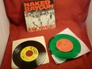 DV8 NAP-TR-001  & NAKED RAYGUN CAROL 1463-0  PUNK ROCK 45 RECORD RARE