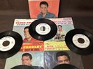 GRAIL X5   SUPER RARE   ELVIS PRESLEY 45  GOLD STANDARD  PROMOS.