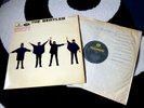 EX-  163g Beatles Help 1st press (Lark Mus.) 1965 UK Lp mono PMC 1255