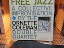 ornette coleman free jazz lp Atlantic 1364 Gatefold  1961