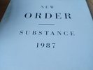 New Order Substance 1987 Vinyl