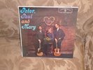 Peter Paul & Mary Warner Bros 1449 MONO autographed by entire band see photos