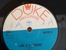 Love Is A Treasure/Lizzy/Tommy McCook All Stars - 45 Single