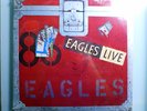 EAGLES EAGLES LIVE RARE SEALED ORIG '70 ASYLUM 2-LP SET w/EMBOSSED AMP BOX COVER