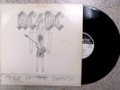 VINYL RECORD ALBUM,AC/DC-FLICK OF THE SWITCH,NERVOUS SHAKEDOWN,1983,7 80100-1