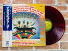BEATLES Magical Mistery Tour JAPAN ORIGINAL FIRST APPLE AP-9728 RED WAX Obi No.2