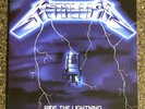 METALLICA - RIDE THE LIGHTNING LP THRASH SPEED METAL