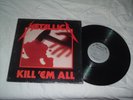 METALLICA Kill 'Em All '83 SHRINK   ORIG US MEGAFORCE SILVER 1st press MINT-