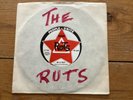 the ruts, in a rut, 1st pressing, black band with white People Unite on label