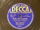 JUDY GARLAND Over The Rainbow / The Jitterbug orig 1939 Decca 2672 VG HEAR