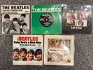 5x 7” Beatles -All You Need Is Love -Please Please Me -Let It Be -Strawberry