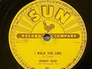 Johnny Cash - Get Rhythm / I Walk The Line 241 - 78 RPM Sun Records 1956