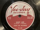 BLUES 78 rpm JOHN LEE HOOKER VEE-JAY 205
