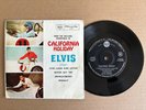 ELVIS PRESLEY CALIFORNIA HOLIDAY PIC SLEEVE BLACK LABEL 1967 AUSTRALIAN 7