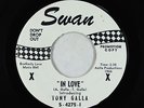 Northern Soul 45 - Tony Galla - In Love - Swan - VG+