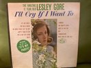 LESLEY GORE - I'll Cry If I Want To LP Vinyl  Mercury Records Mono 1963 VG