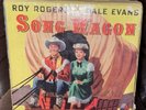ROY ROGERS AND DALE EVANS GOLDEN RECORD CHEST BOX & 8 RECORDS VINTAGE RARE SET