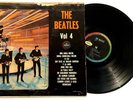 THE BEATLES Vol 4 LP Vinyl Album 1964 MEXICO MUSART Soundtrack A HARD DAYS NIGHT