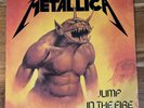 Metallica Jump In the Fire Megaforce Records music for nations label album vinyl