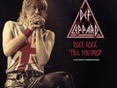 DEF LEPPARD - ROCK ROCK TILL YOU DROP TRANSPARENT VINYL - Preorder  - N72z