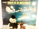 Rudolph the Red Nosed Reindeer Original Sound Track Vinyl Album Excellent