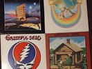 4x Grateful Dead LP LOT- Mars Hotel, Europe '72, Steal Your Face, Terrapin Stati