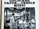 Louisiana Cajun And Creole Music 1934: The Lomax Recordings (Swallow LP-8003-2)