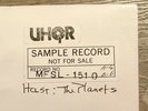 UHQR MFSL HOLST THE PLANETS VERY RARE  TEST PRESSINGS. M-