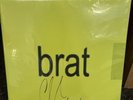 Charli XCX - BRAT - SIGNED Limited Edition Clear & Pink Splatter Vinyl LP