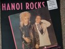 Hanoi Rocks Back To Mystery City LP 1983 Lick First UK Press White Vinyl is EX